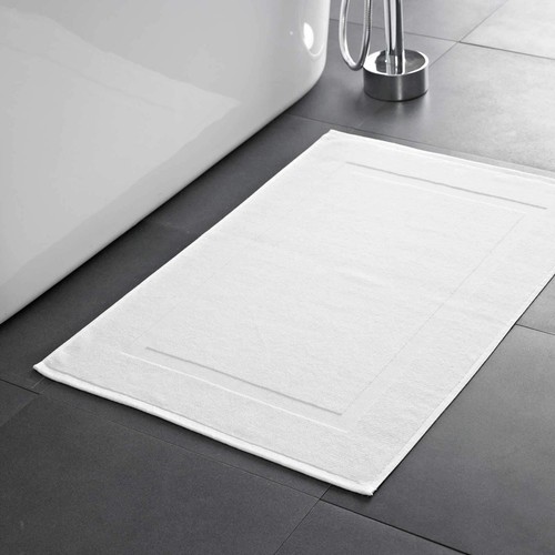 Bath mats white 1000 gsm - bath,