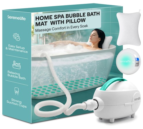 Serenelife bubble bath mat - mat,