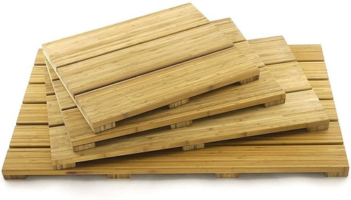 Spa style raised wooden bamboo - spa,