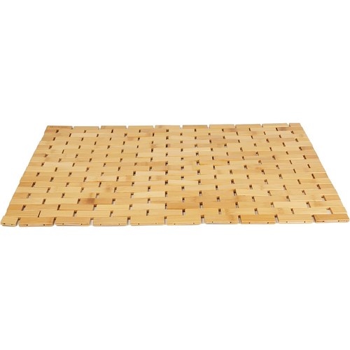 Bamboo bath mat shower non - shower,