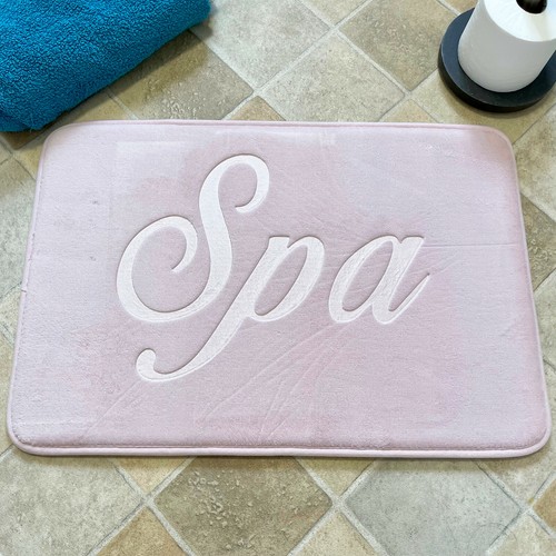 Pink memory foam spa bath - foam,