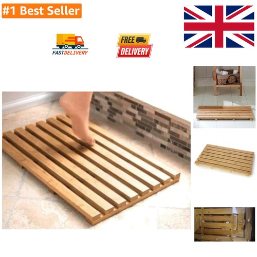 Eco friendly bamboo bath - mat, |