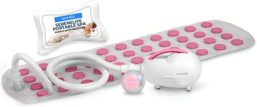 Serenelife bubble bath - bath, mat