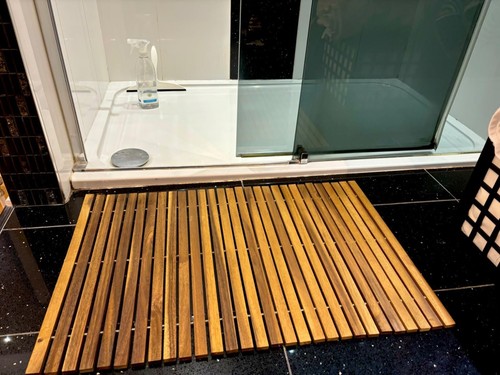 Wooden bath mat acacia - wooden, wood